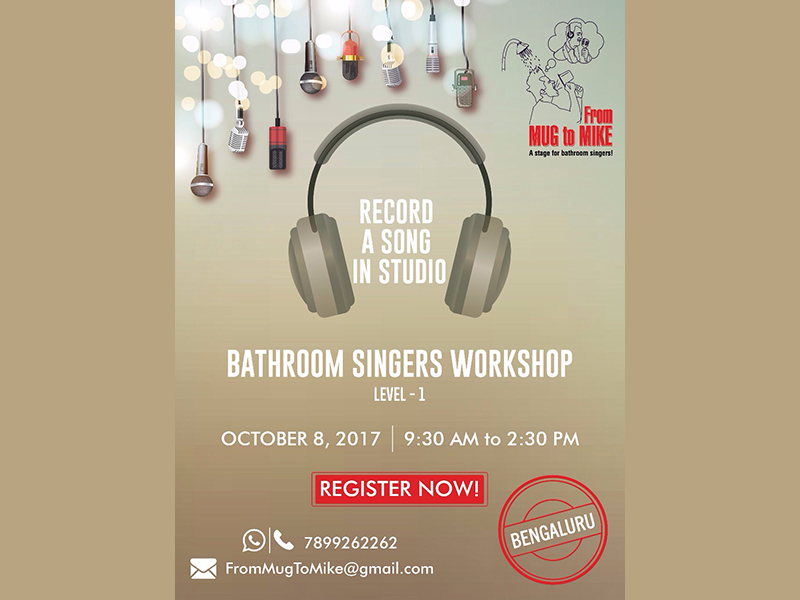 Bathroom Singers Workshop – Bengaluru