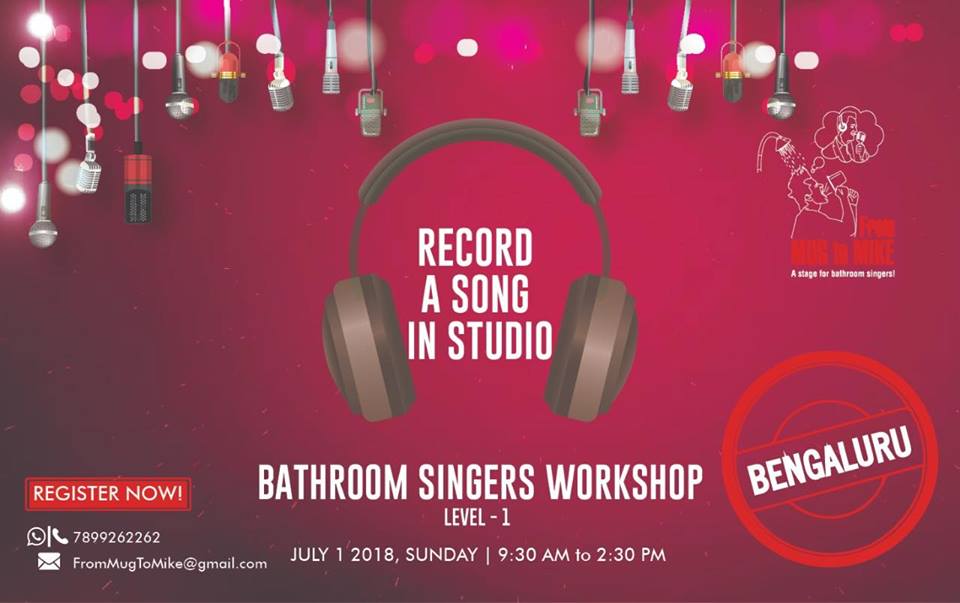 Bathroom Singers Workshop – Bengaluru