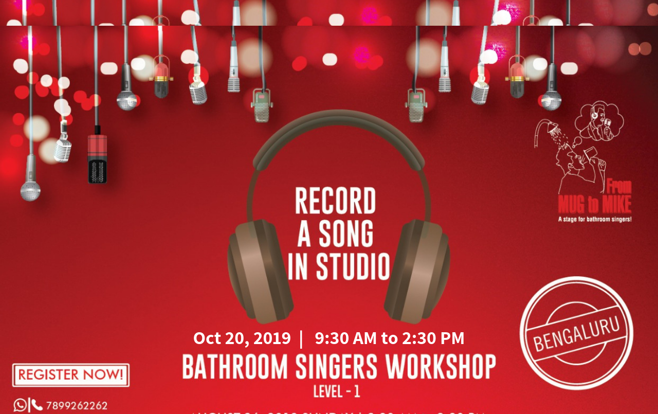 Bathroom Singers Workshop – Level One